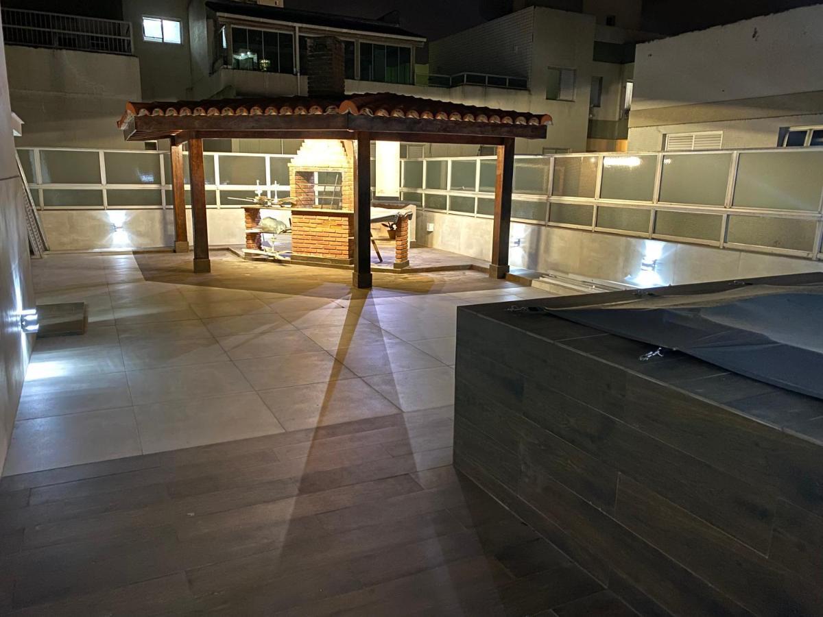 Cobertura Guaruja Apto Com Jacuzzi E Churrasqueira Extérieur photo