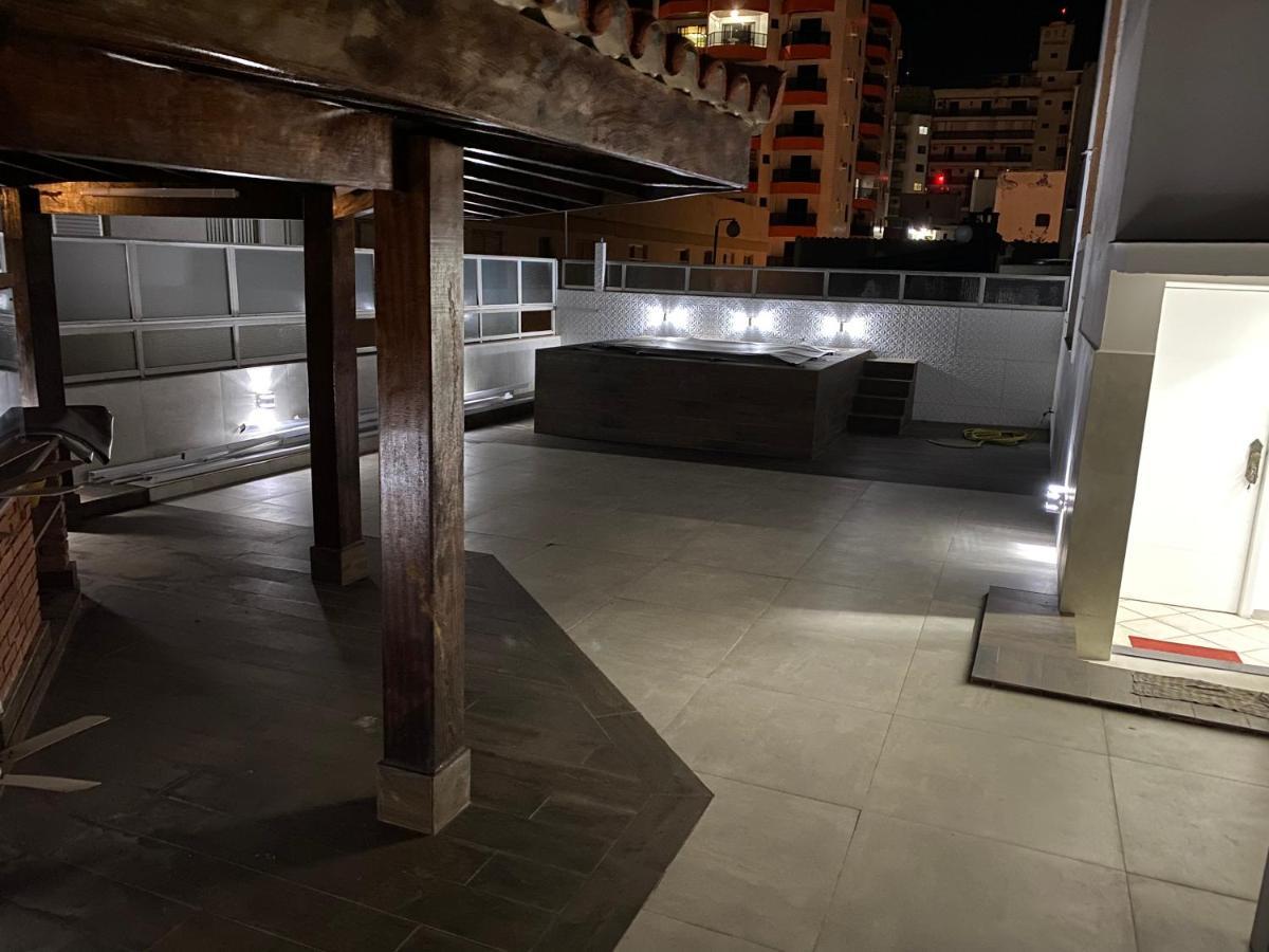 Cobertura Guaruja Apto Com Jacuzzi E Churrasqueira Extérieur photo